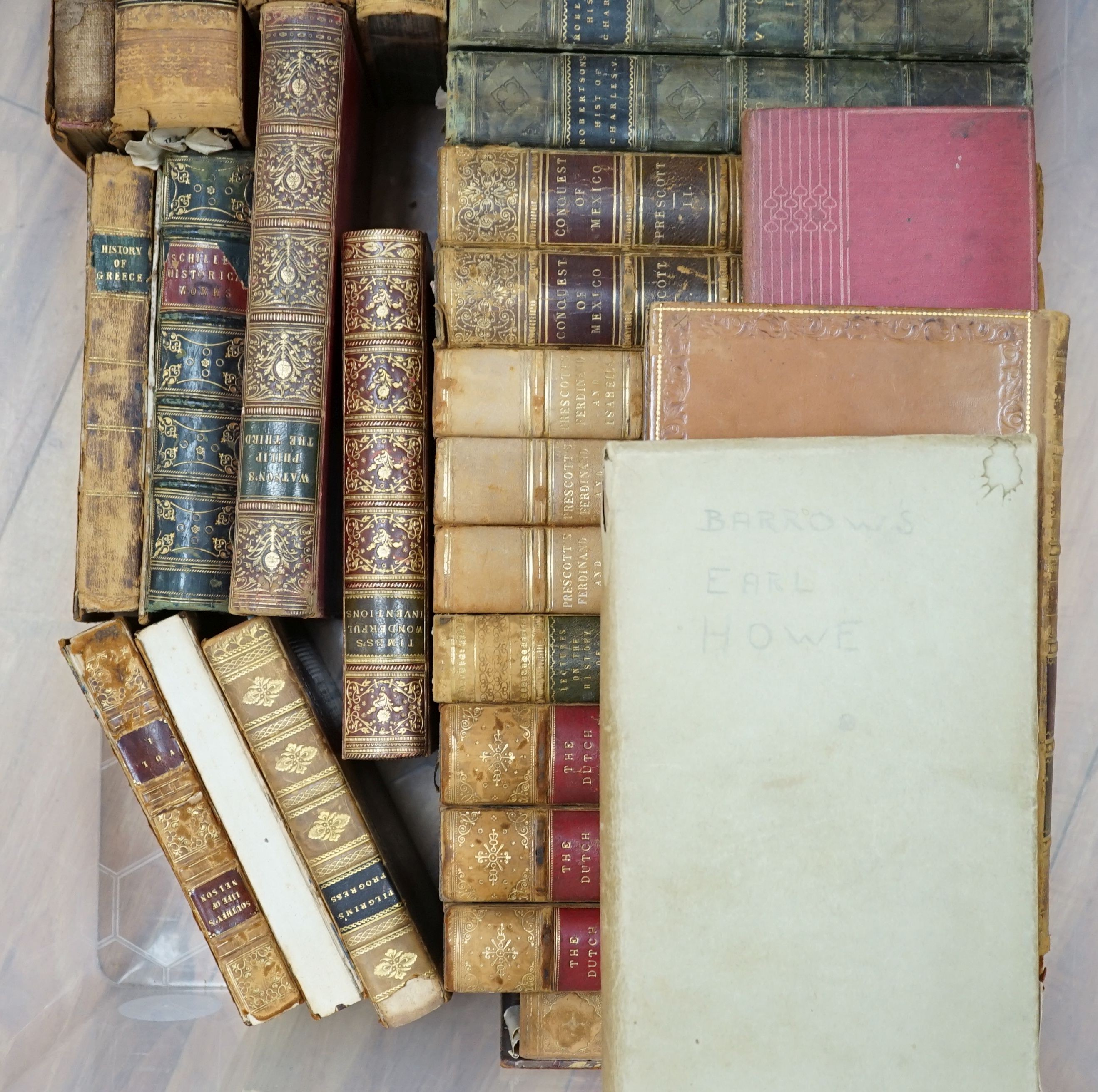 31 leather bound volumes, History etc.